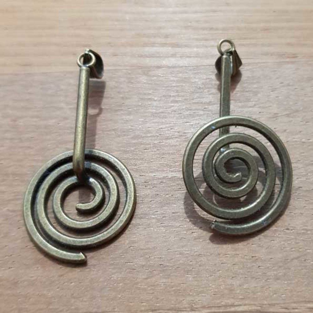 GM spiralbrakett i bronse