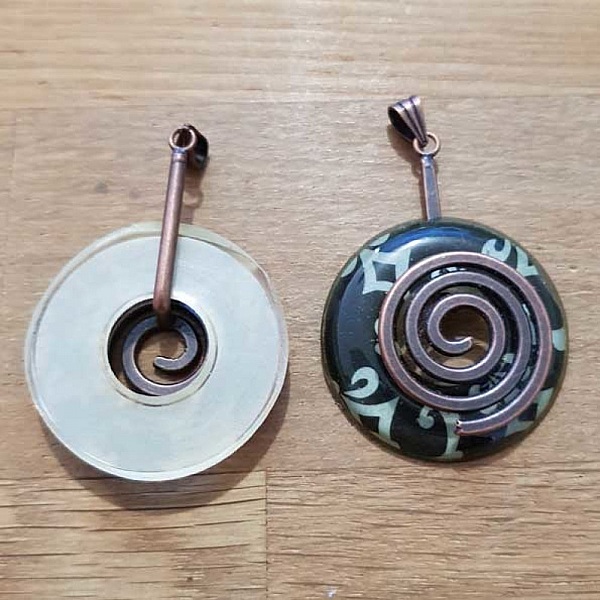 Spiralbrakett GM Kobber