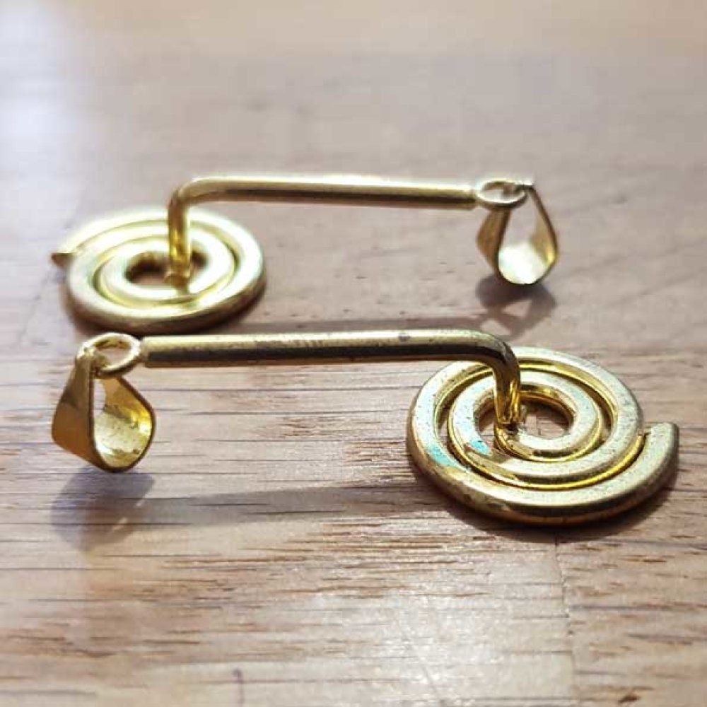 Spiralhenger PM Gold