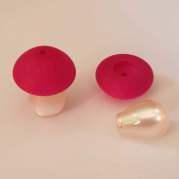 Champignon Polaris Mat/Brillant 32 x 25 mm N&deg;01