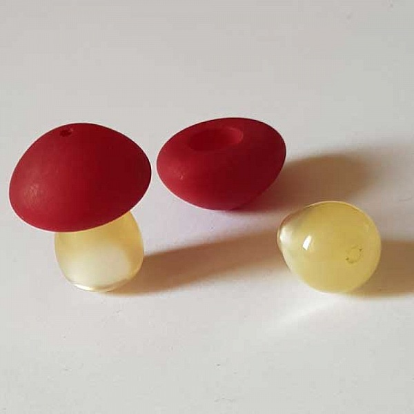 Champignon Polaris Mat/Brillant 32 x 25 mm N&deg;06