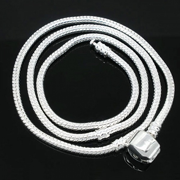Collier 40cm Argent N&deg;01