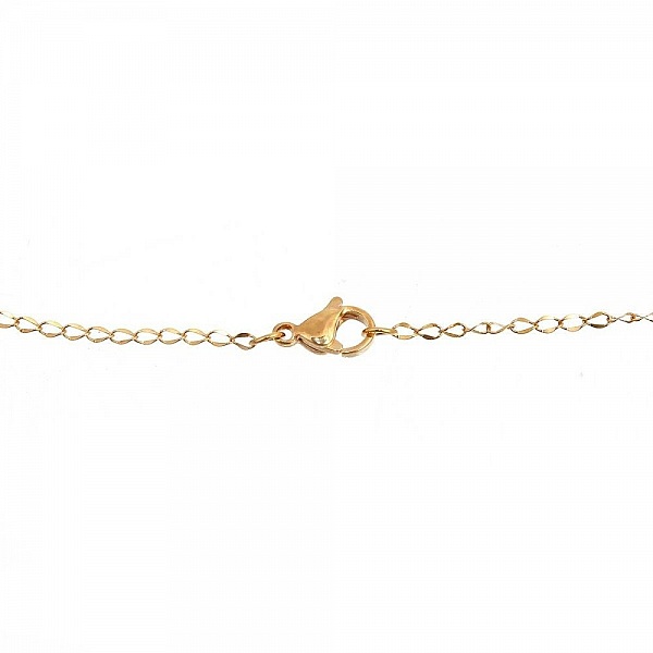 Halskjede N&deg;07 i rustfritt st&aring;l, 45 cm (18")