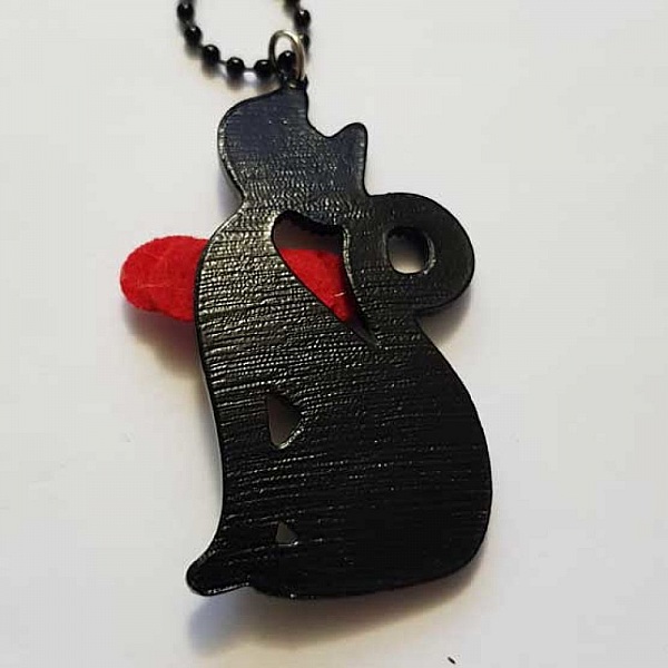 Collier chat N&deg;01