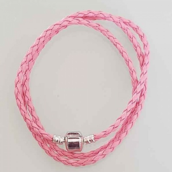 Flettet halskjede 58cm N&deg;03