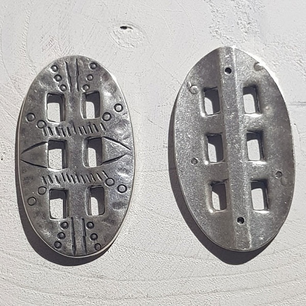 Zamak Oval kontakt N&deg;01 S&oslash;lv