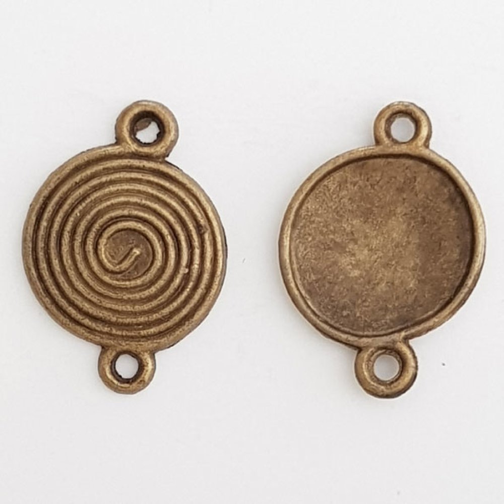 Rund spiralkobling N°01 Bronse