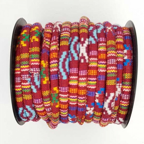 Spaghettisnor N&deg;01 Bordeaux x 1 meter