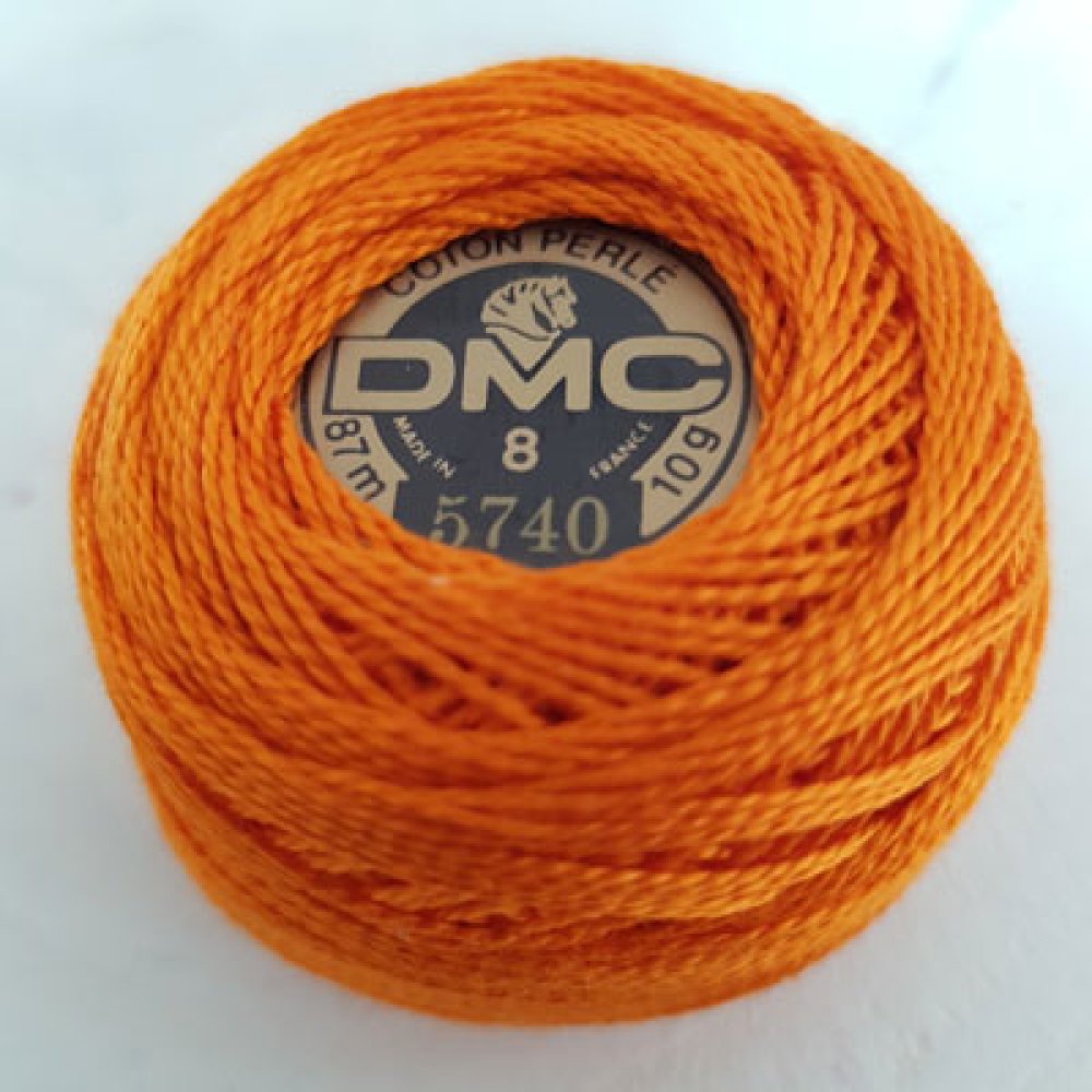 Broderibomullsperler på en spole, DMC nr. 8 - 10 g