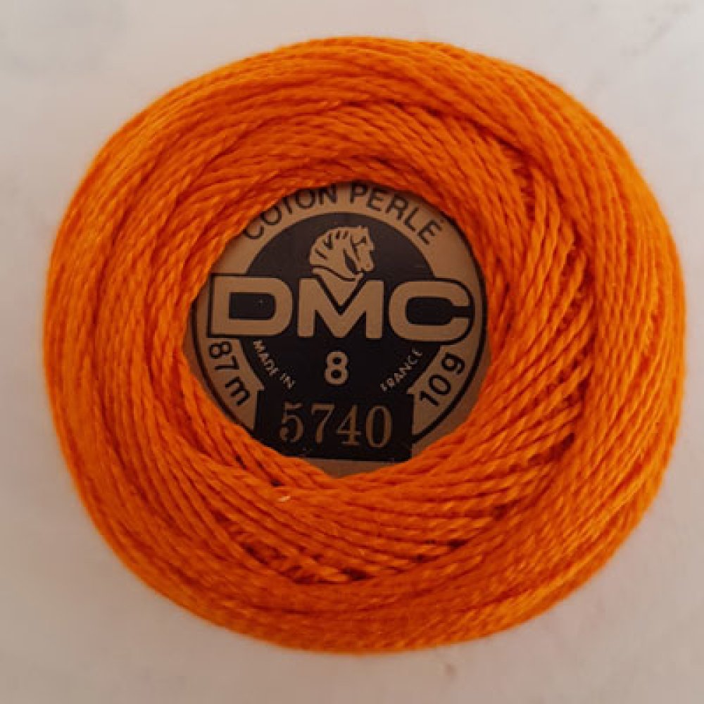 Broderibomullsperler på en spole, DMC nr. 8 - 10 g