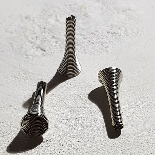 Spiral Cone Cup N&deg;02 X 2 Stykker Aged Silver.