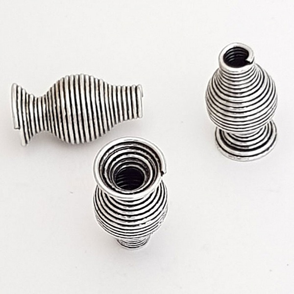Spiral Cone Cup N&deg;10 Aged Silver.