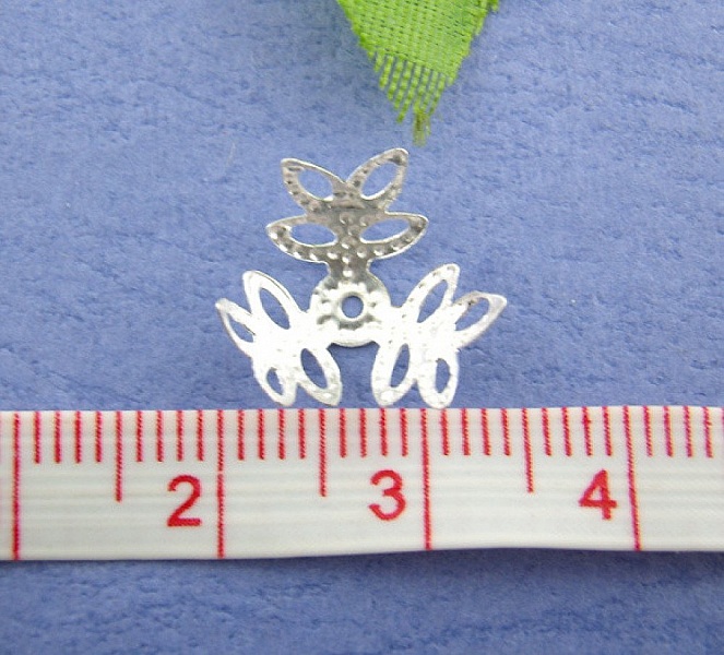 Vannmerket s&oslash;lvblomst legering sk&aring;l x 300