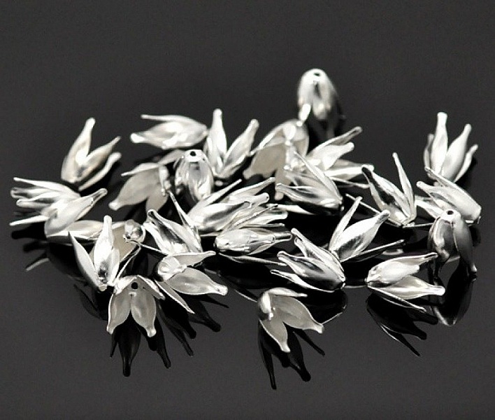 Sk&aring;l i jernlegering S&oslash;lvblomst x 200