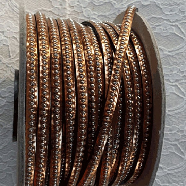 L&aelig;r Antic speilkule 06 mm med nikkelfri kulekjede per 20 cm