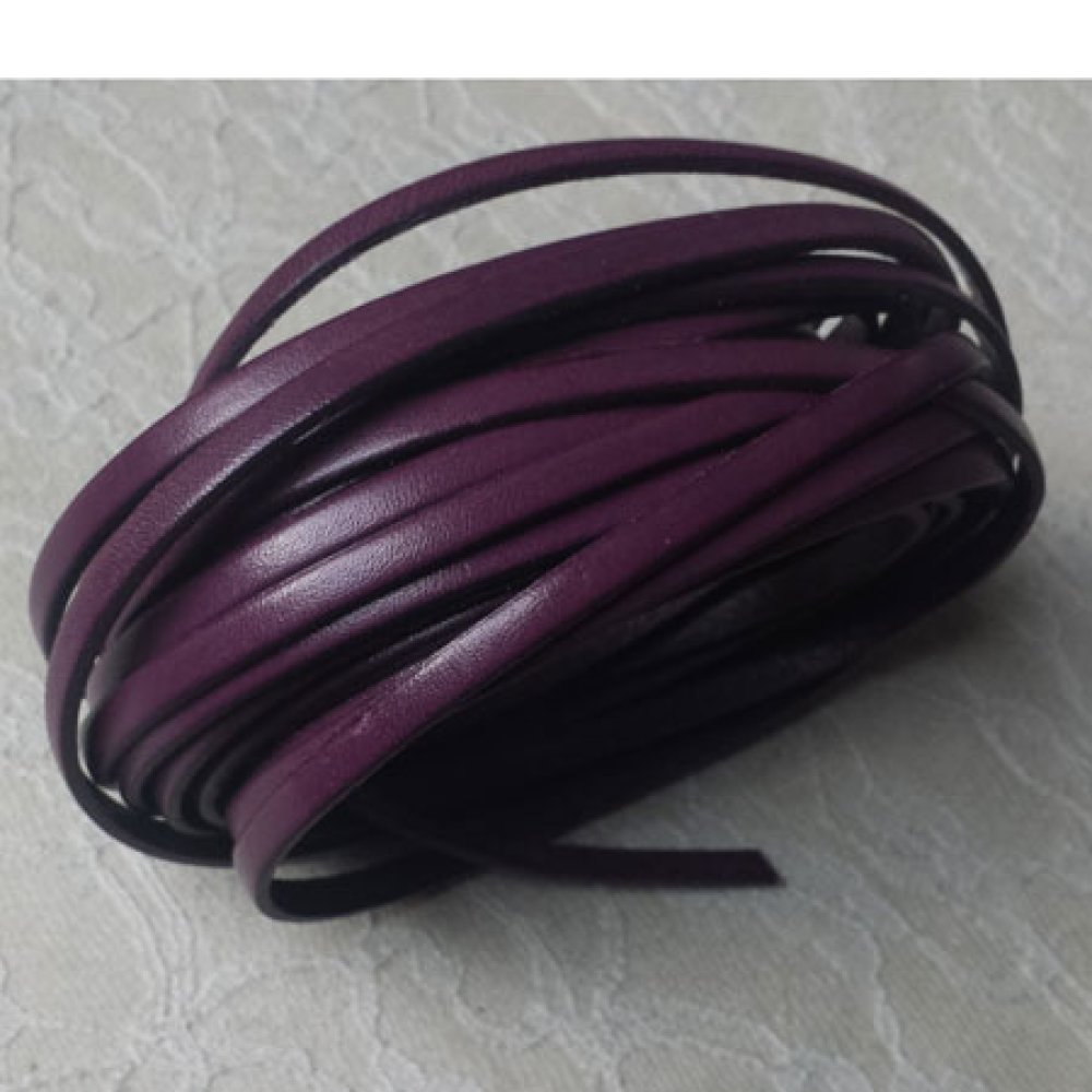 Plomme skinn 05 mm Glatt med 20 cm