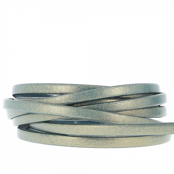 Turkis skinn 05 mm Glatt med 20 cm