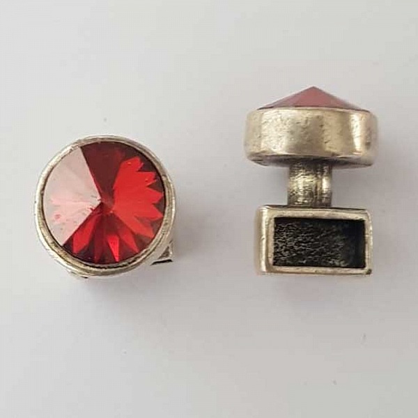 Embout de finition N&deg;03 pour cuir 10 mm r&eacute;galiz creux