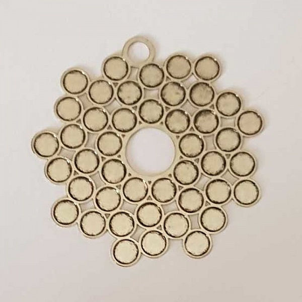 Estampe N&deg;20 Rond 42 mm Argent