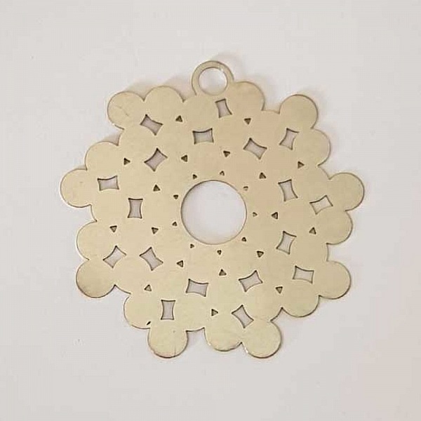 Estampe N&deg;20 Rond 42 mm Argent