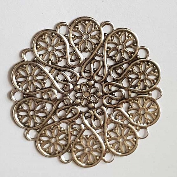 Estampe N&deg;27 Rond 49 mm Argent