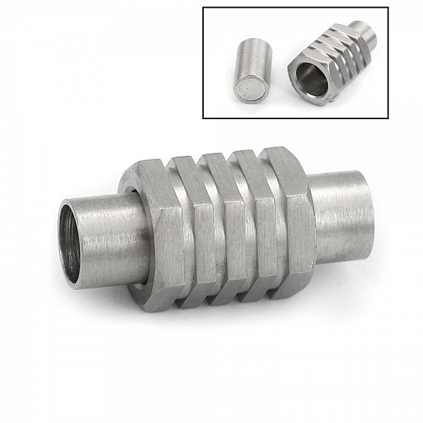 Magnetl&aring;s i rustfritt st&aring;l 05 mm S&oslash;lv N&deg;01