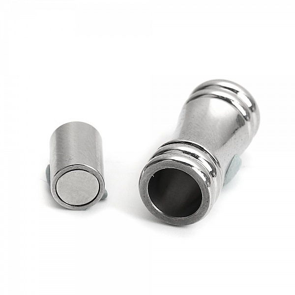 Magnetl&aring;s i rustfritt st&aring;l 05 mm S&oslash;lv N&deg;02