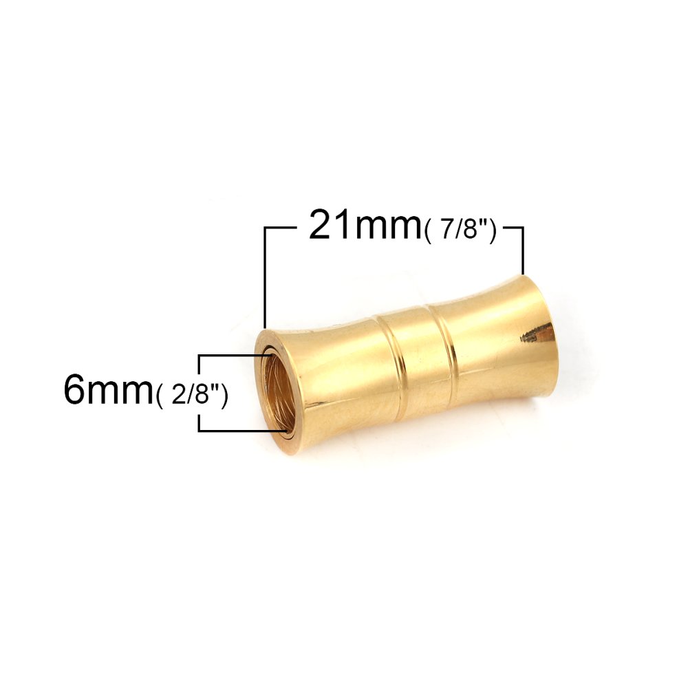 Magnetlås Rustfritt stål 06 mm Gull N°06