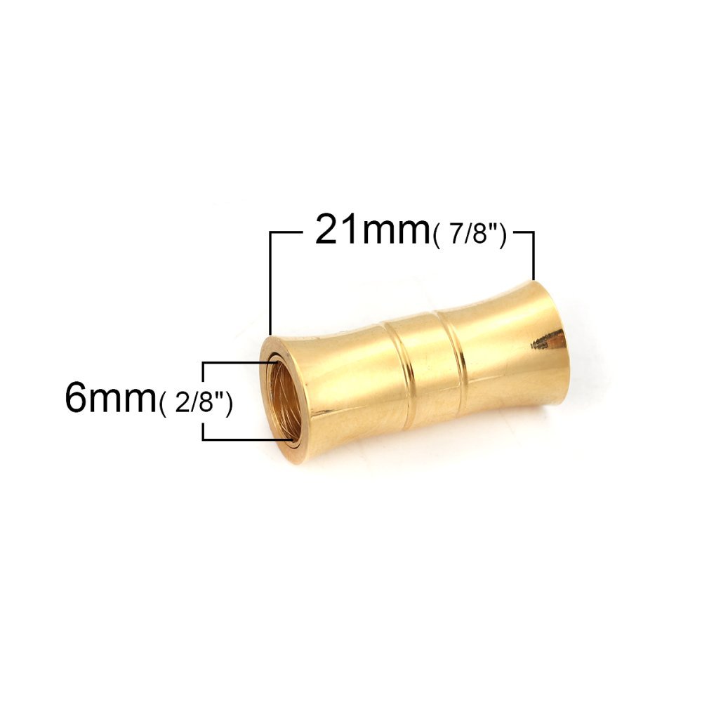 Magnetlås Rustfritt stål 06 mm Gull N°06