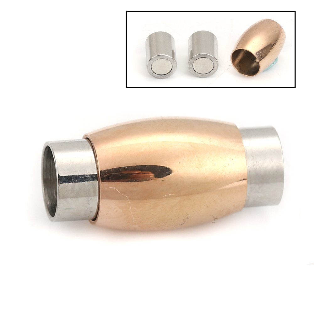 Magnetlås i rustfritt stål 06 mm Sølv/Champagne N°07