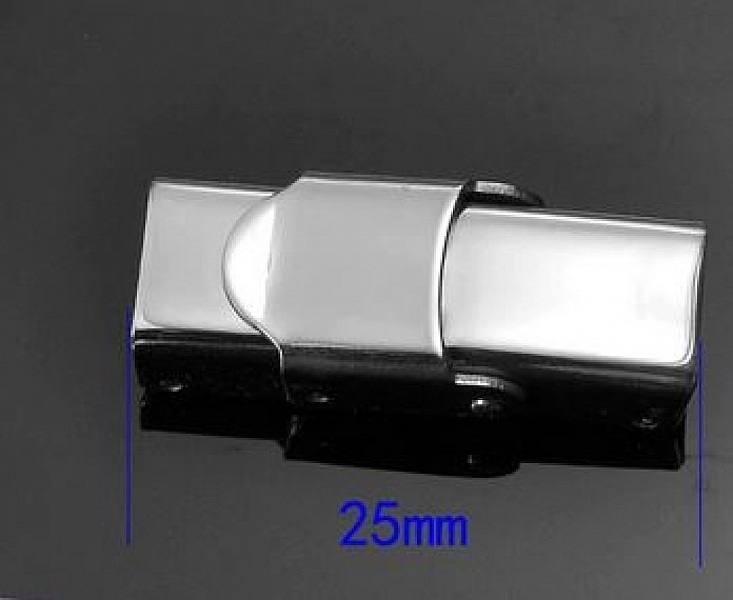 Kloklemme for l&aelig;r 08 mm bred