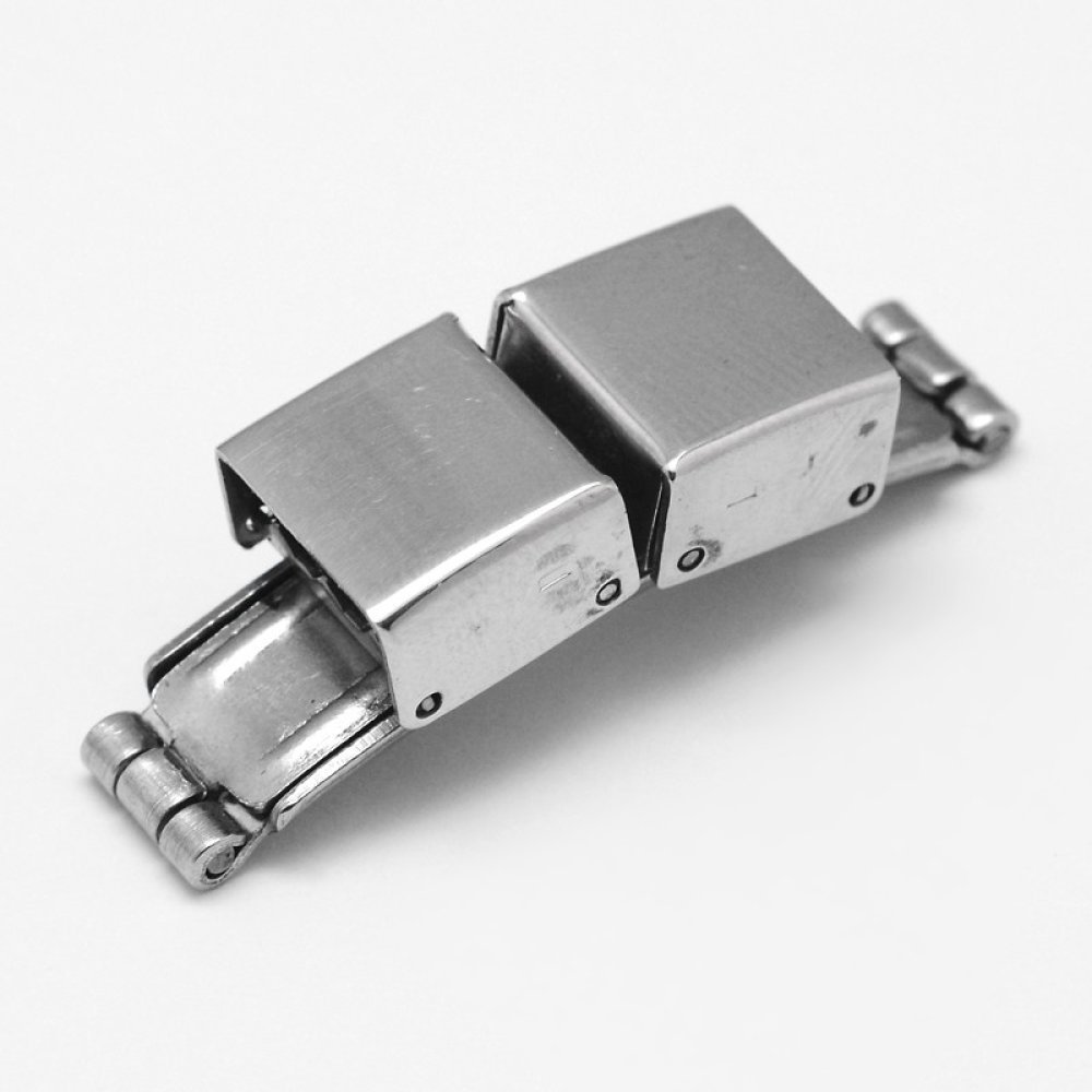 Kloklemme for lær 10 mm bred N°02