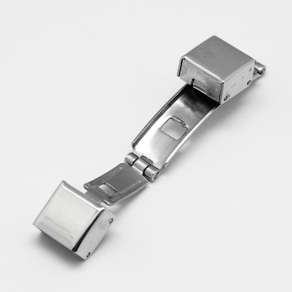Kloklemme for lær 10 mm bred N°02