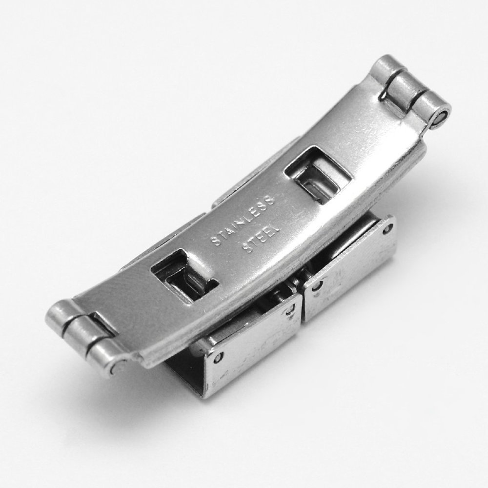 Kloklemme for lær 10 mm bred N°02