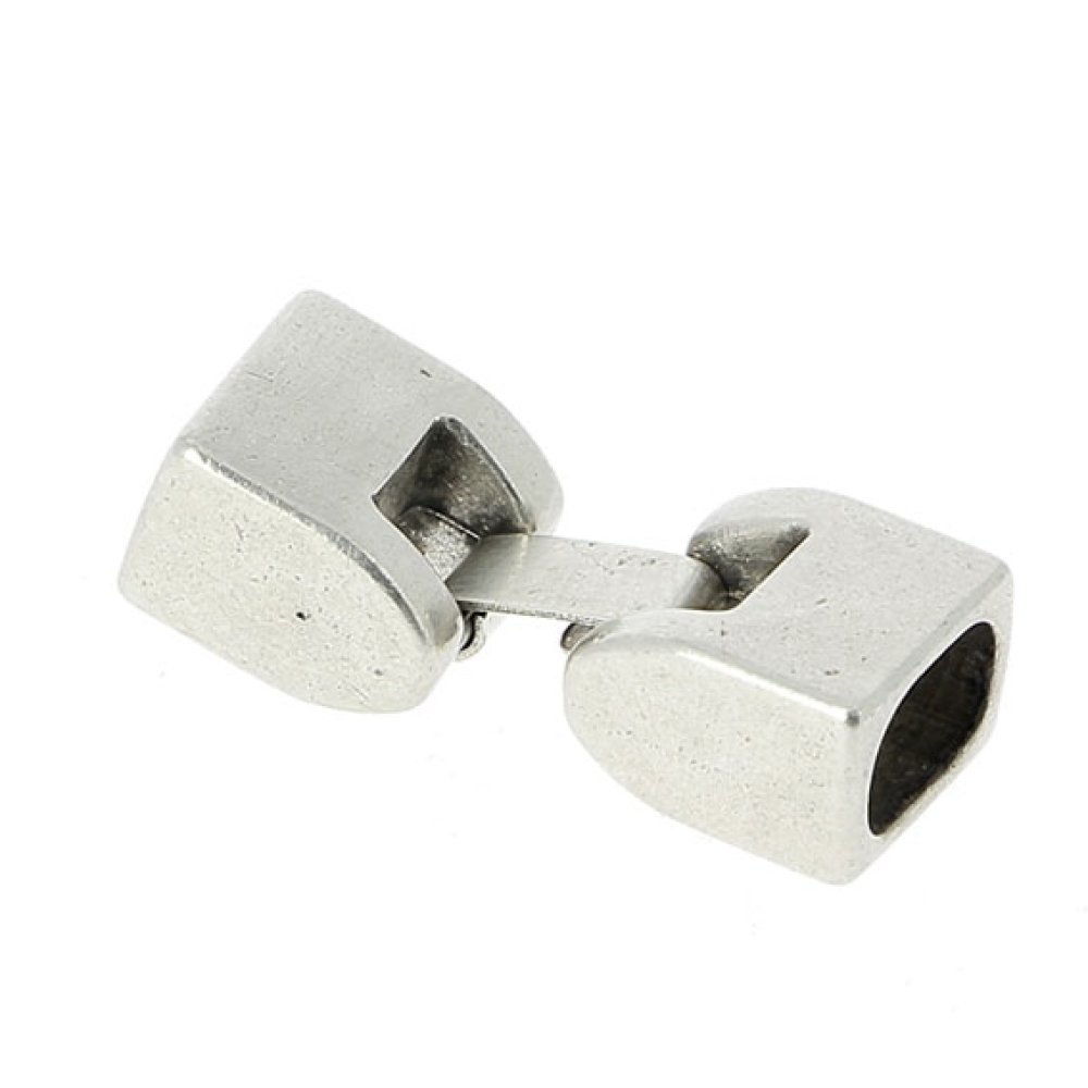 Zamak kroklås for lær 10 mm Régaliz
