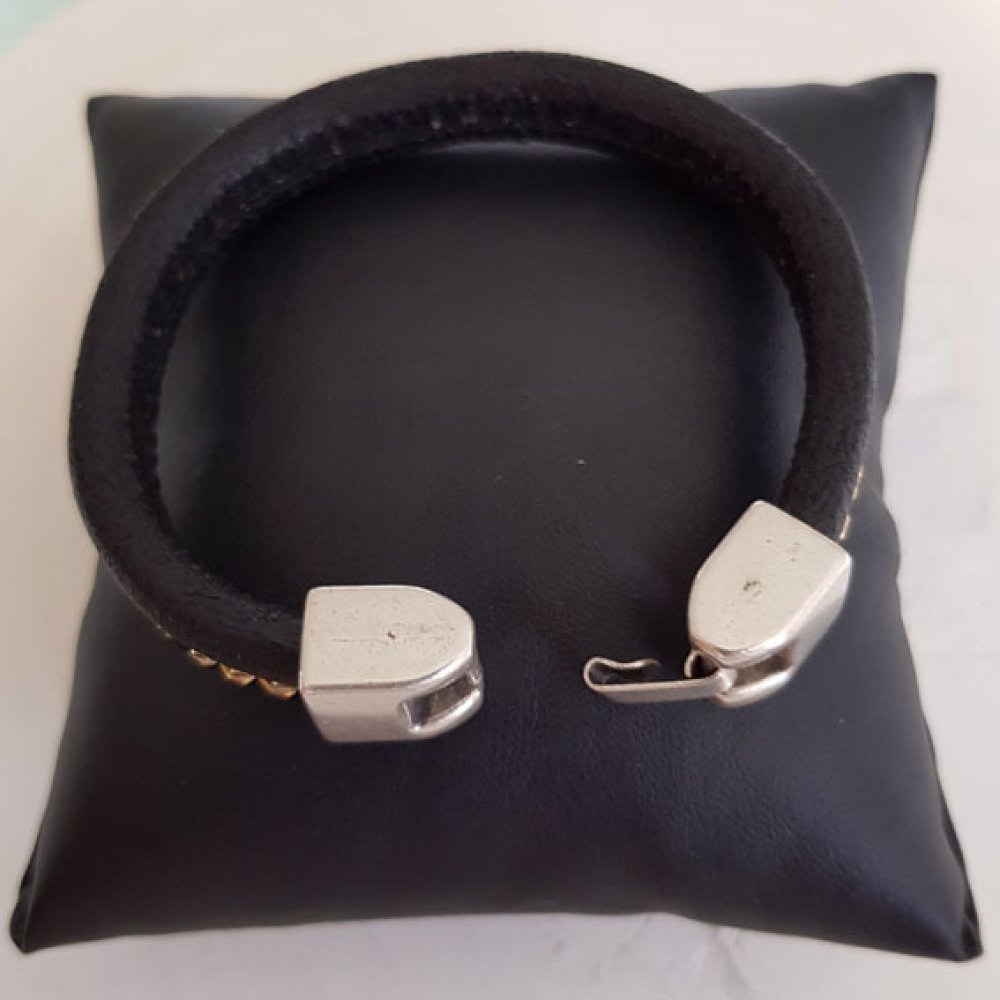 Zamak kroklås for lær 10 mm Régaliz