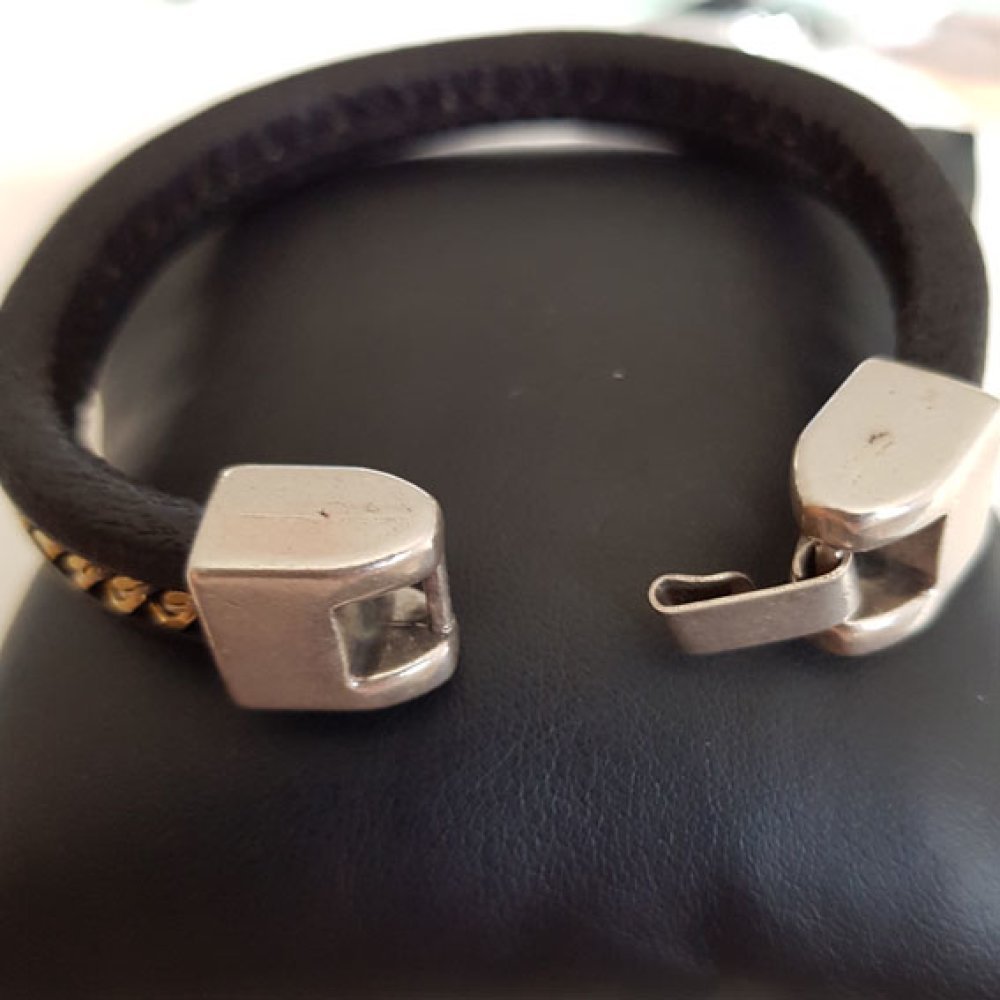 Zamak kroklås for lær 10 mm Régaliz