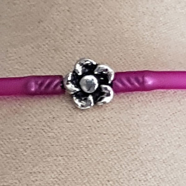 Fermoir pour cordon Pvc Creux 3 mm