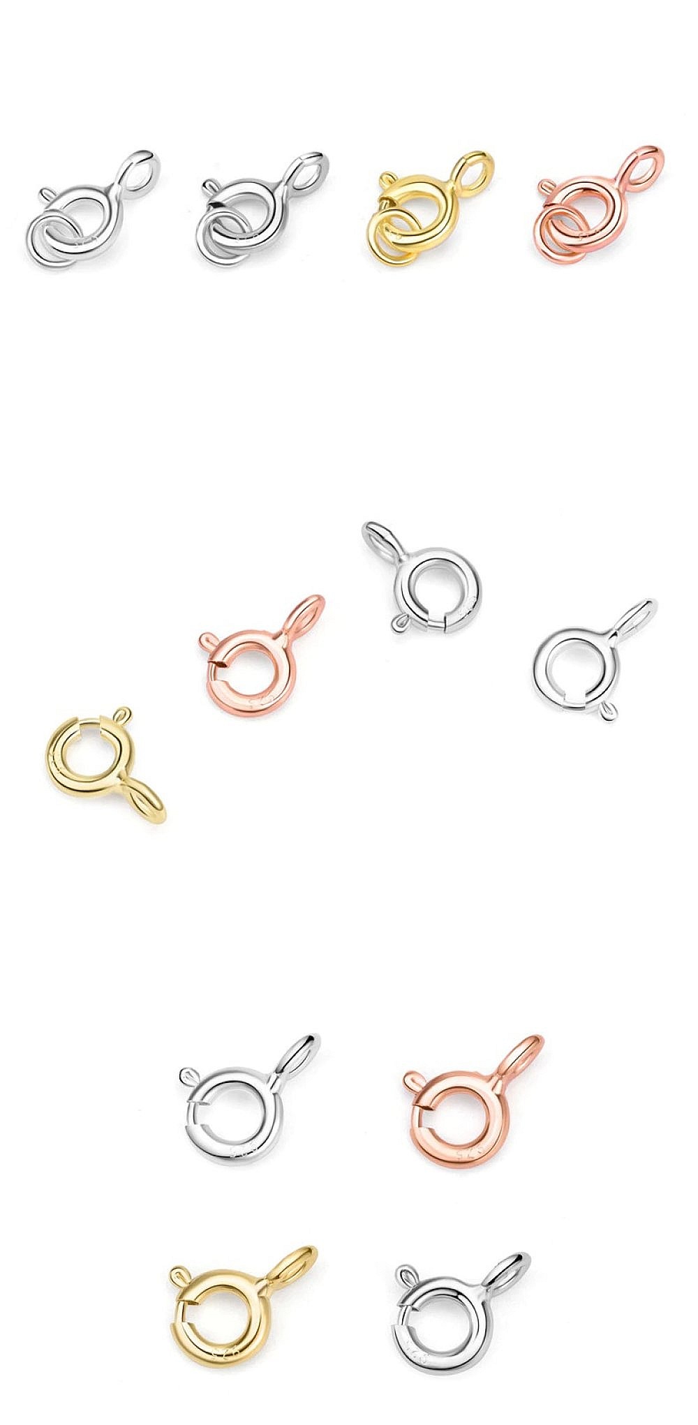 Rund fj&aelig;rl&aring;s 925 s&oslash;lv N&deg;03