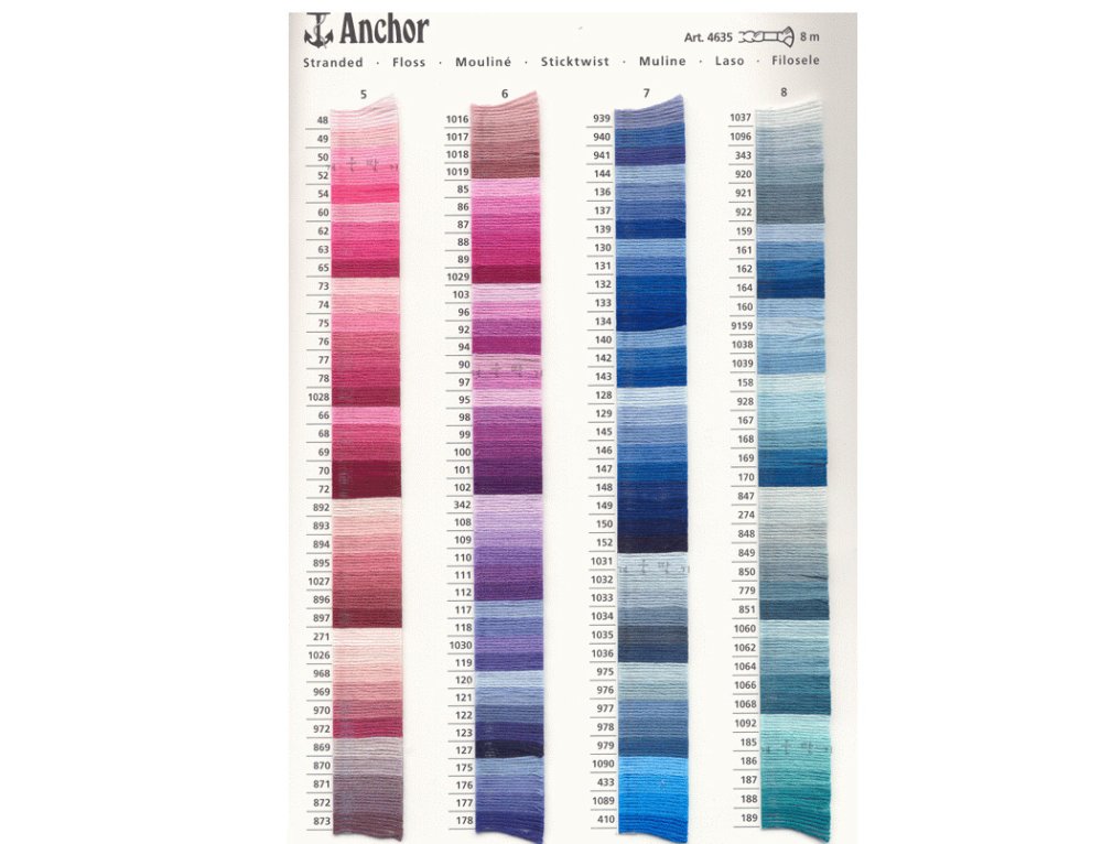 Anchor broderitråd farge 0922