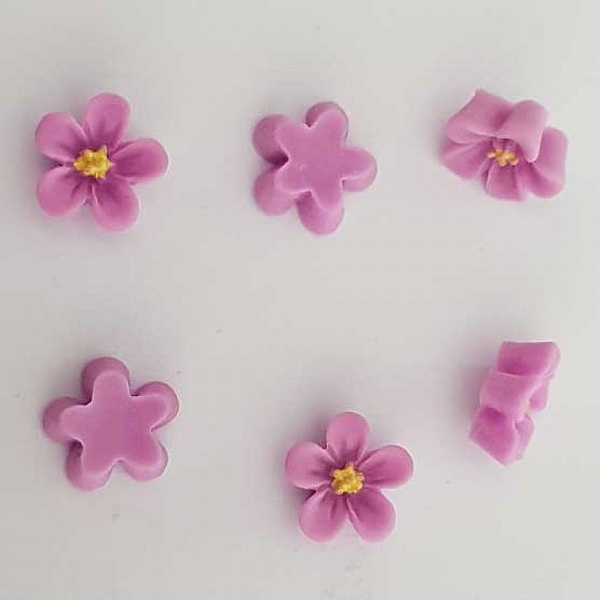 Fleur Synth&eacute;tique 12 mm N&deg;01-Mauve