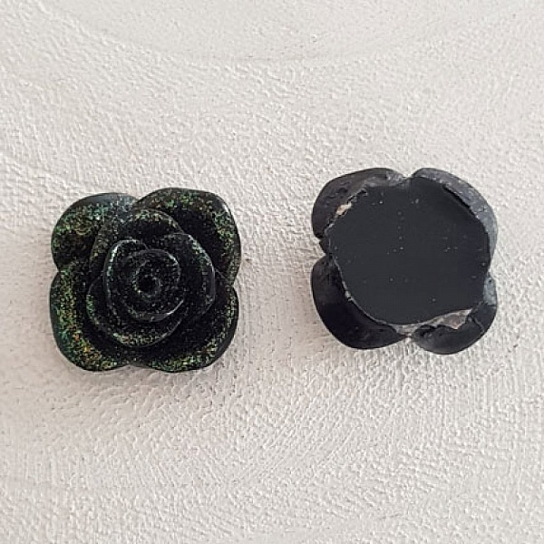 Syntetisk blomst 20 mm N&deg;05-03 Svart