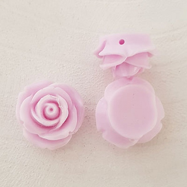 Syntetisk blomst 20 mm N&deg;01-23 Lys lilla