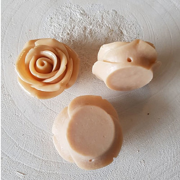 Syntetisk blomst nr. 02-13 kamel