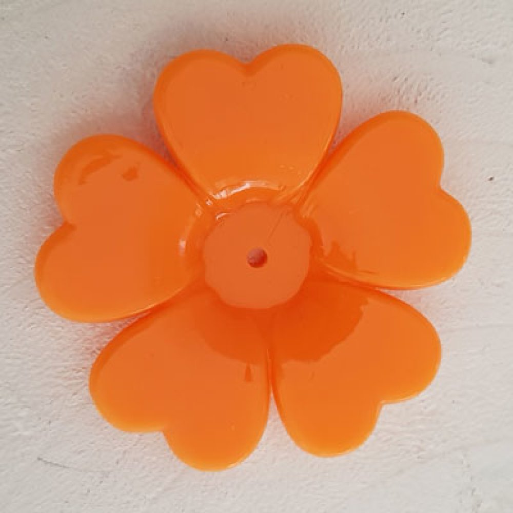 Syntetisk blomst nr. 01-01 oransje