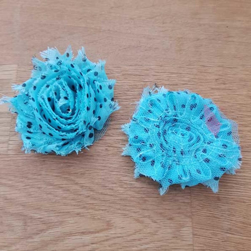 Flosset stoff Blomst Fancy No. 75-1