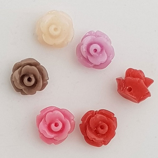 Batch 05 Syntetisk blomst x 6 stykker