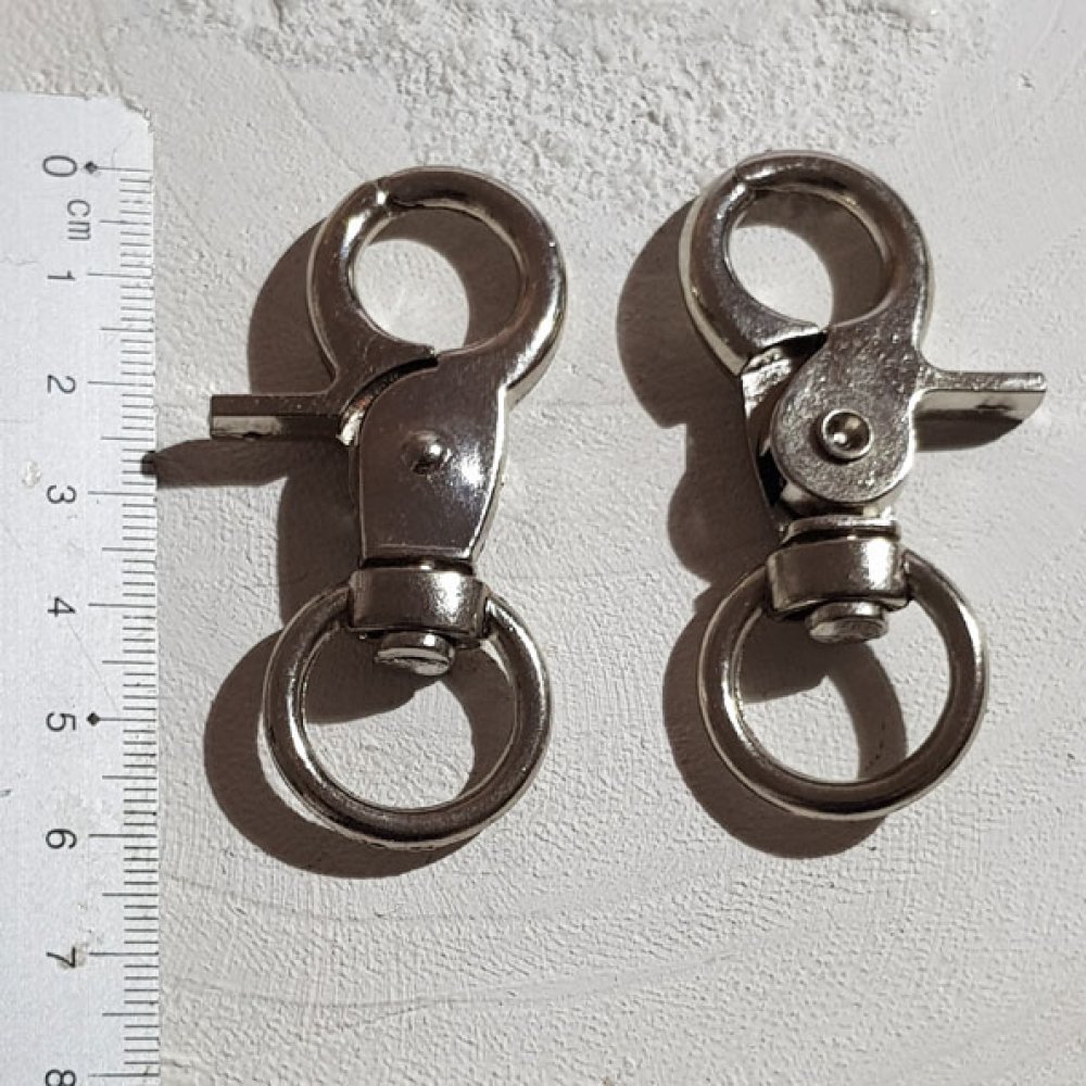 Sett med 2 nøkkelringlås N°04