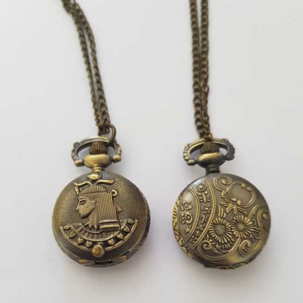 Antikk bronse Egypt kile klokke med kjede