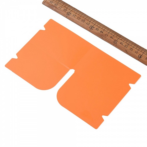 Plastic Storage Clip Organiser Orange